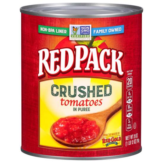 Redpack Crushed Tomatoes in Puree (28 oz)