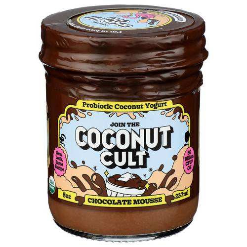 Coconut Cult Organic Chocolate Mousse Probiotic Yogurt