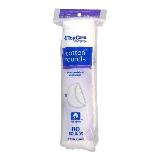 Topcare Cotton Rounds (80 ct)