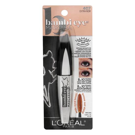 L'oréal Bambi 407 Extra Noir Eye Mascara