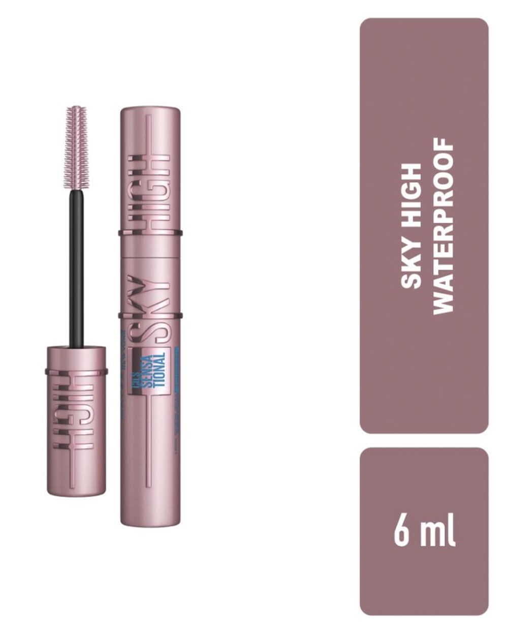 Maybelline · Máscara de pestañas lash sensational sky high waterproof - Negro
