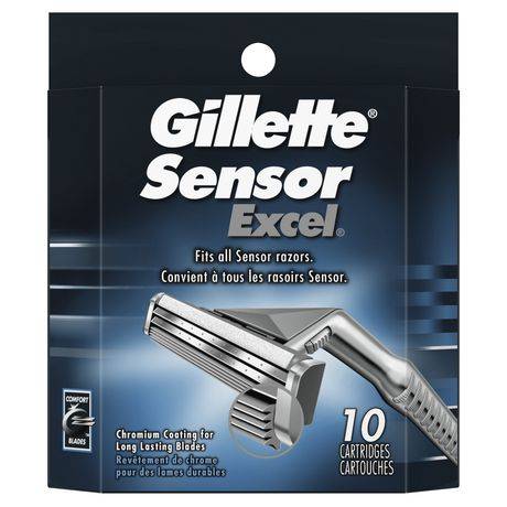 Gillette Sensor Excel Men's Razor Blade Refills