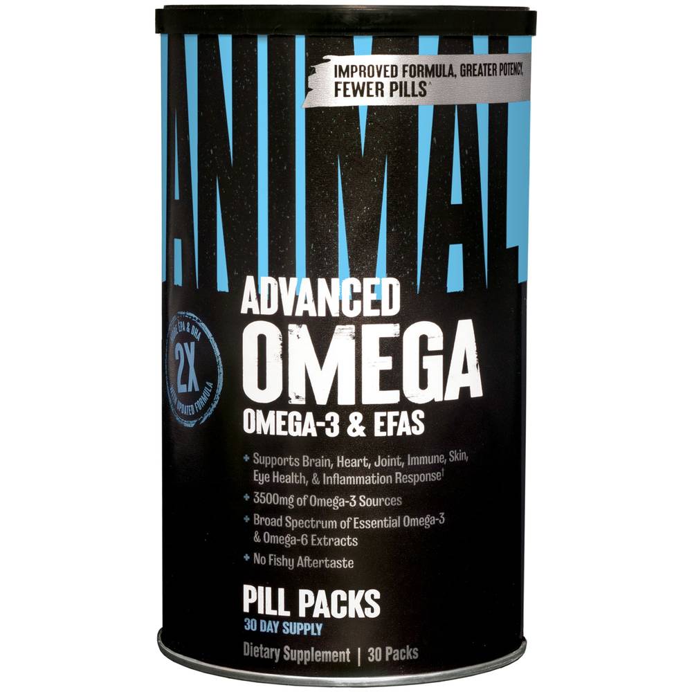 Animal Advanced Omega Essential Fatty Acids Capsules (30 ct)