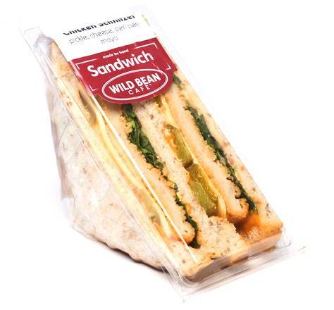 Chicken schnitzel sandwich