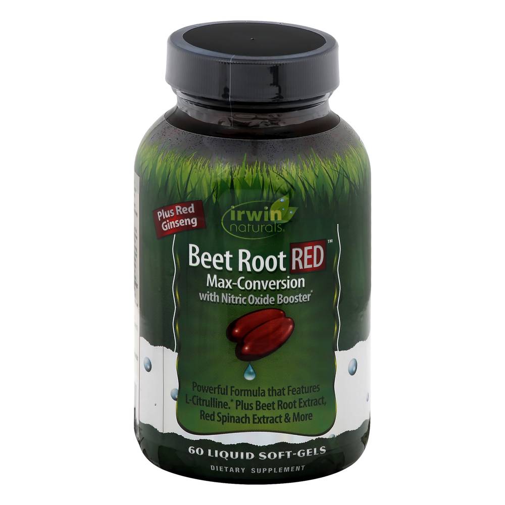 Irwin Naturals Beet Root Red Liquid Soft-Gels (60 ct)