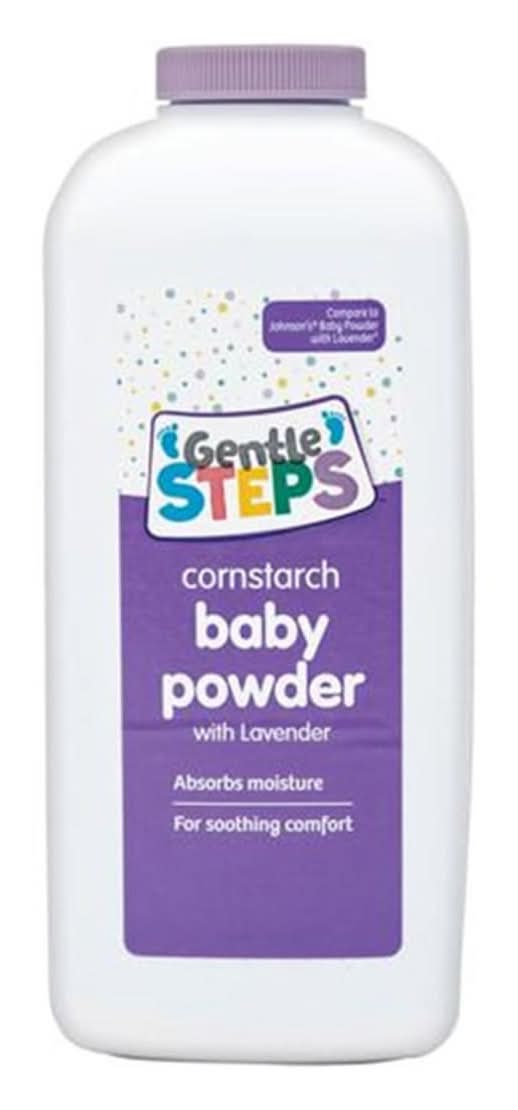Gentle Steps Cornstarch Baby Powder With Lavender 22 Oz