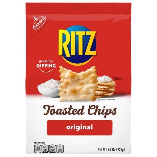 Ritz Toasted Chips Crackers