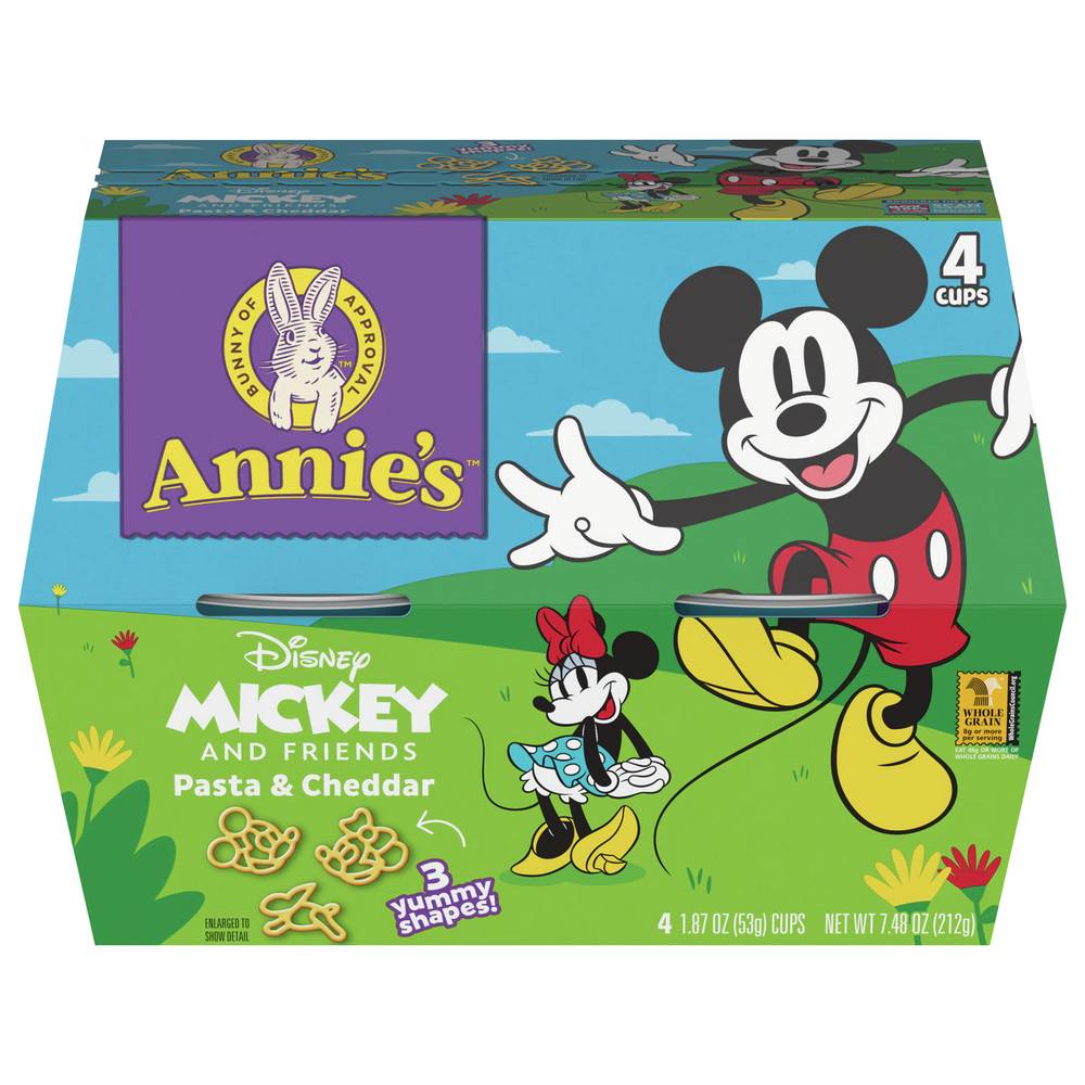 Annie's Disney Mickey & Friends Pasta, Cheddar (7.4 oz)