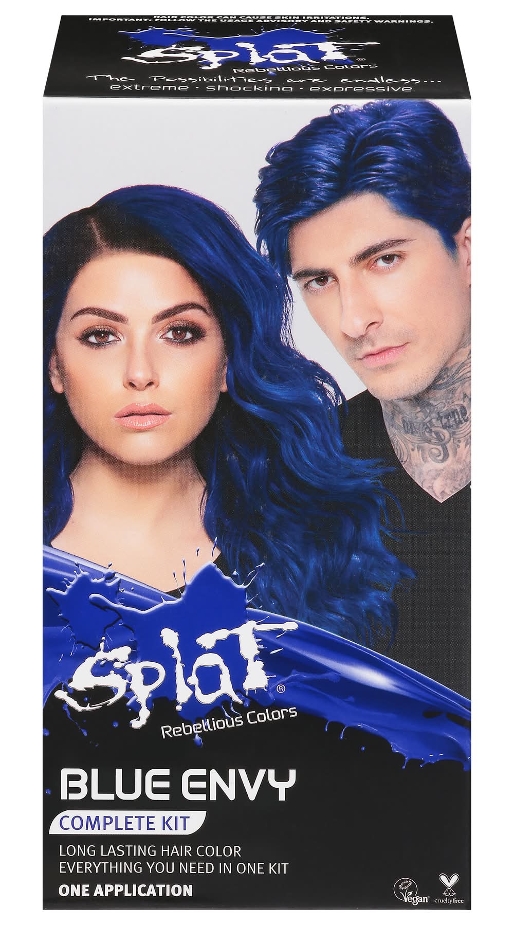 Splat Complete Kit Blue Envy Hair Color (0.7 lbs)