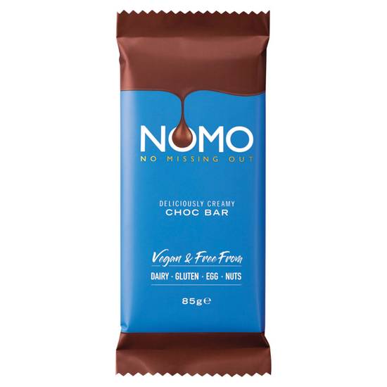 NOMO Deliciously Creamy Choc Bar 85g