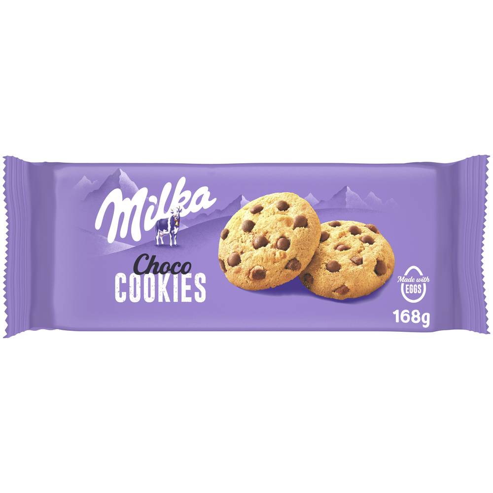 Milka - Cookies aux pépites de chocolat (168g)