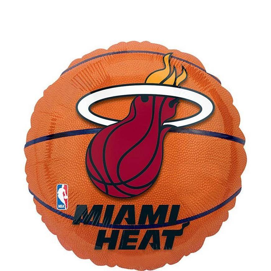 Uninflated Miami Heat Balloon - Basketball