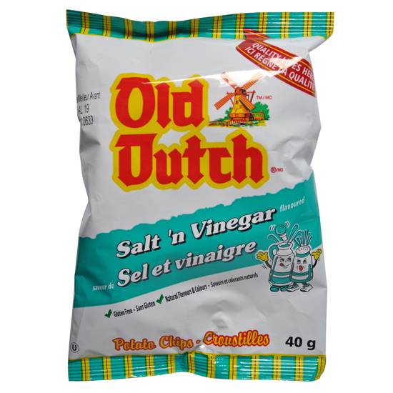 Old Dutch Old Dutch Salt & Vinegar Chips (40G)
