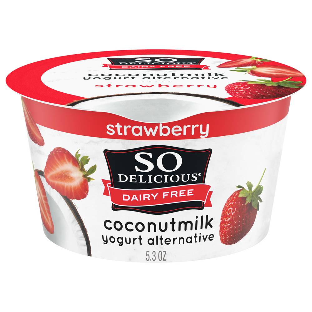 So Delicious Strawberry Coconutmilk Yogurt Alternative (5.3 oz)