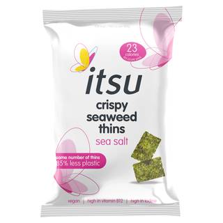 Itsu Crispy Seaweed Thins Sea Salt 5g