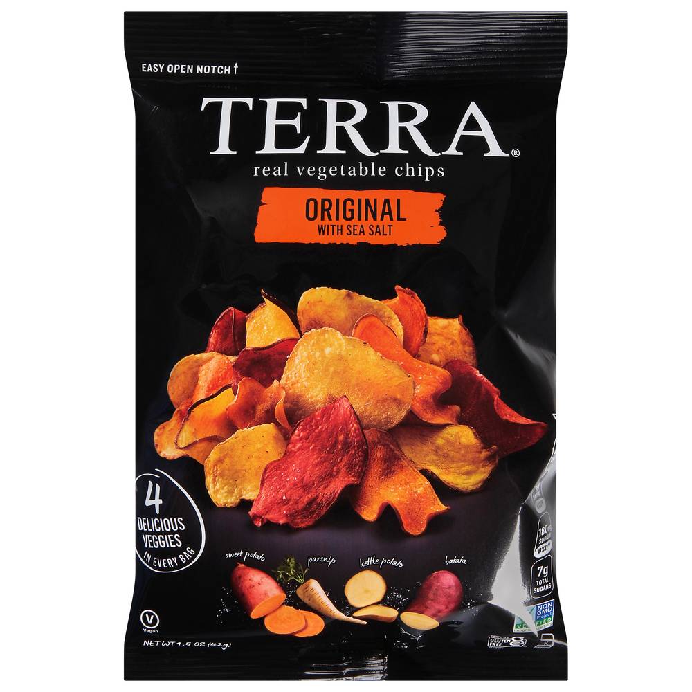 Terra Hain Celestial Group Real Vegetable Chip (1.9 oz, 4 ct)