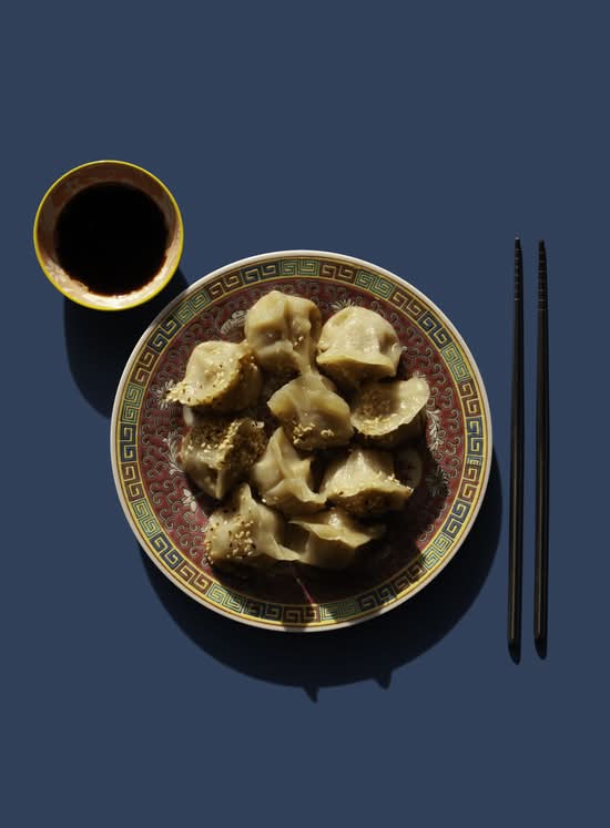 Jiaozi Wieprzowina i Krewetki