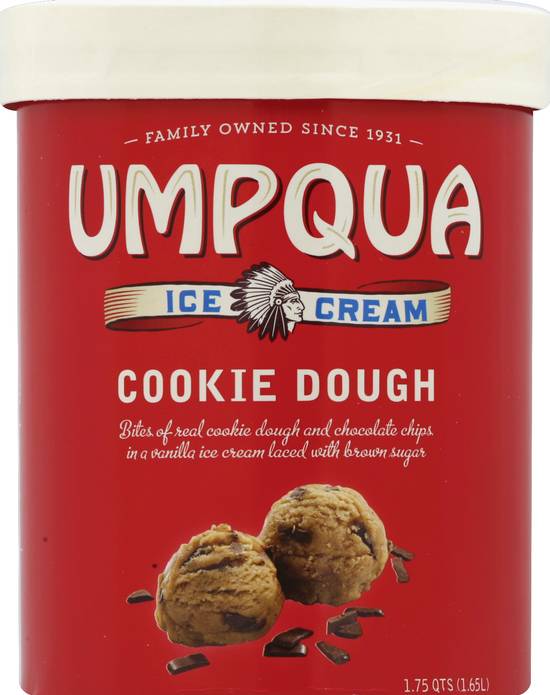Umpqua Dairy Cookie Dough Ice Cream (1.7 quarts)