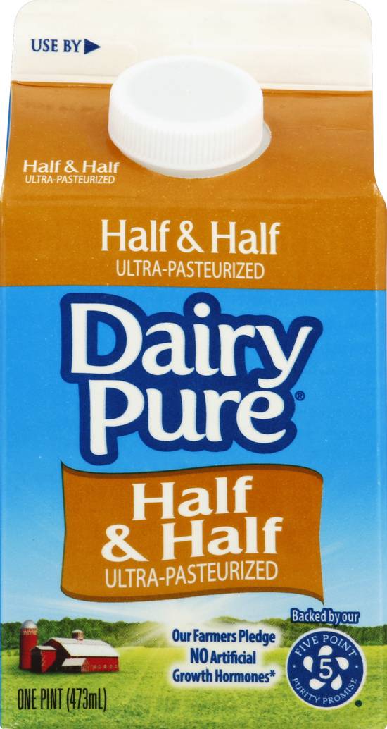 Dean's Country Fresh Half & Half Ultra-Pasteurized (1 pt)