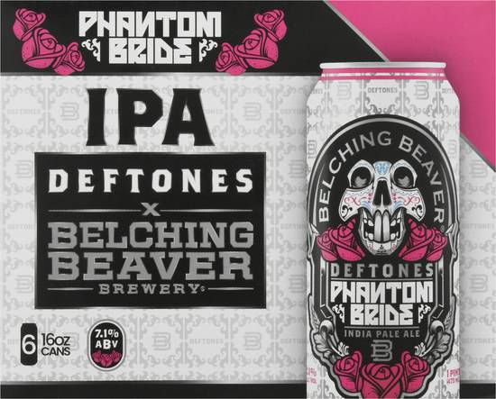 Belching Beaver Brewery Phantom Bride Ipa Beer (6 pack, 16 oz)