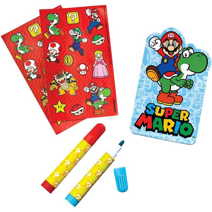 Party City Super Mario Stationery Set (5 ct)