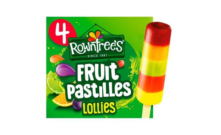 Rowntree's Fruit Pastilles Lollies 4 pack (375481)