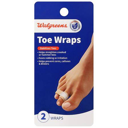 Walgreens Toe Wraps - 2.0 ea