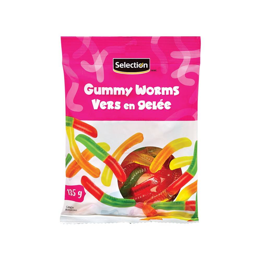Selection vers en gelée (135 g) - gummy worms (135 g)