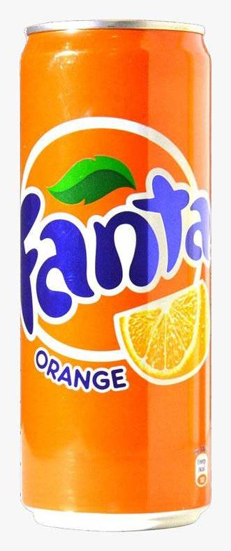Fanta orange canette 33 cl