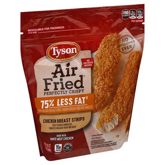 Tyson Air Fried Perfectly Crispy Chicken Breast Strips