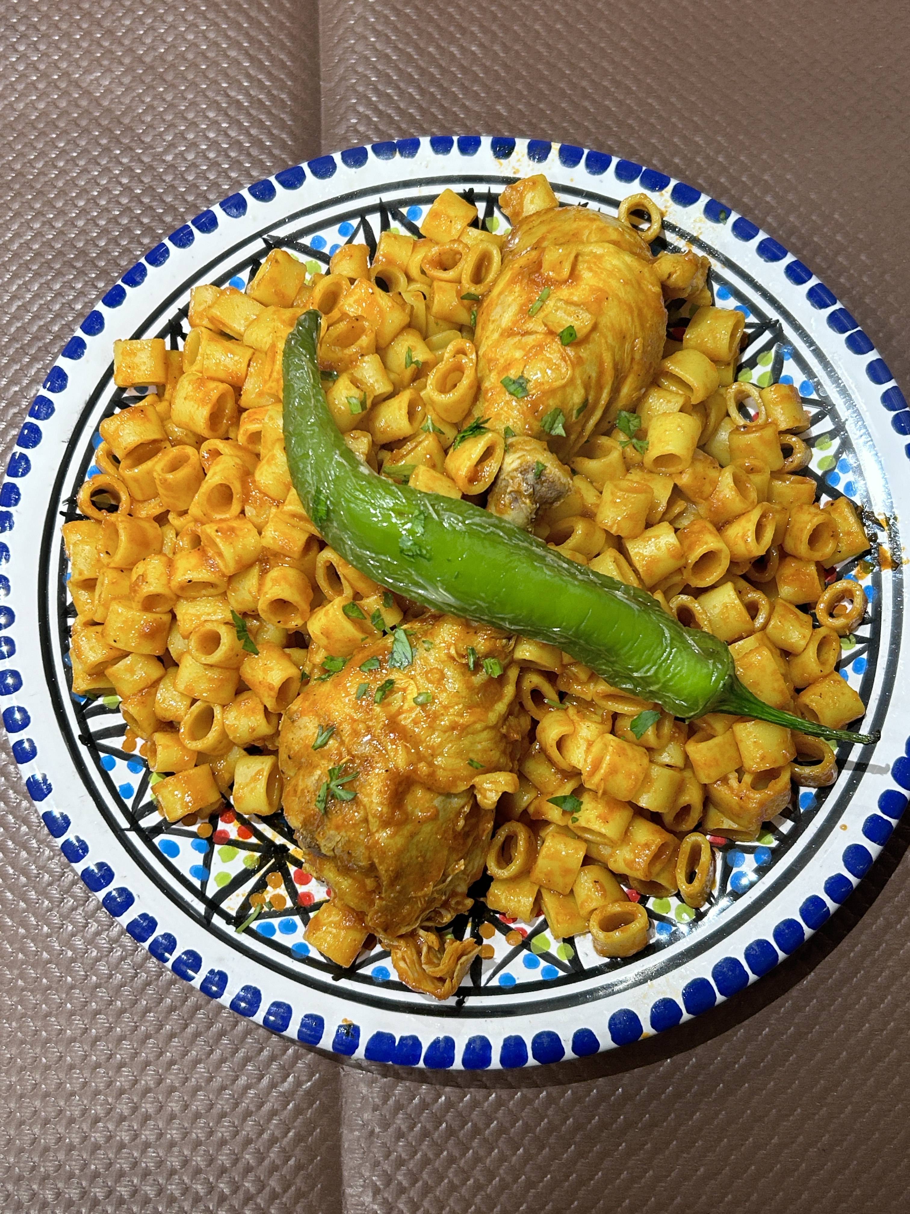 Macaroni poulet