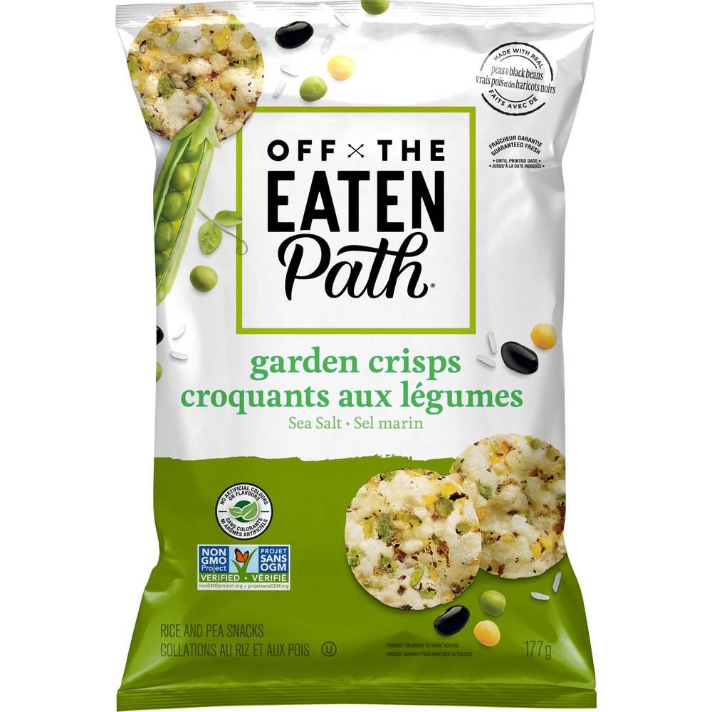 Off the Eaten Path Garden Crisps Sea Salt (177 g)