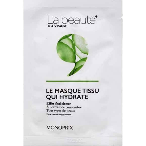 La Beauté Du Visage Le Masque Tissu Qui Hydrate Le Masque