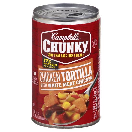 Campbell's Chicken Tortilla With White Meat Chicken Soup (19 oz)