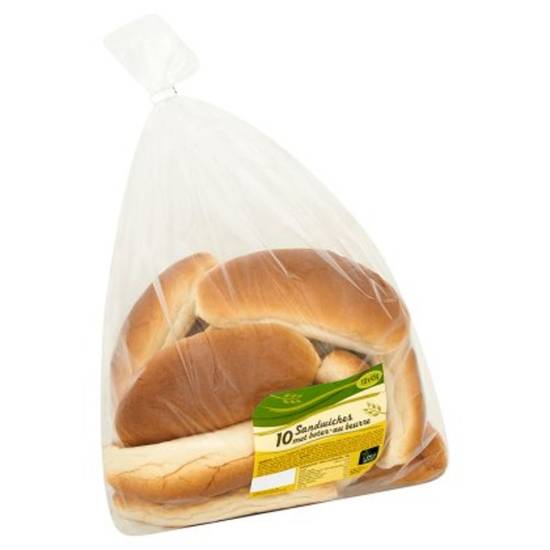 Le Bon Grain Sandwiches met Boter 10 x 45 g