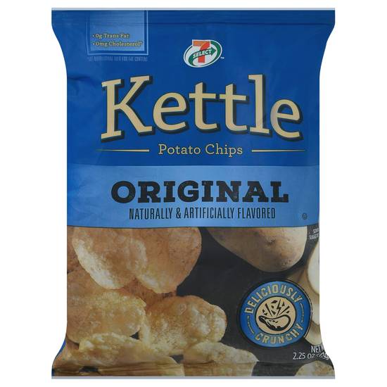 7-Select Kettle Original Potato Chips 2.25oz