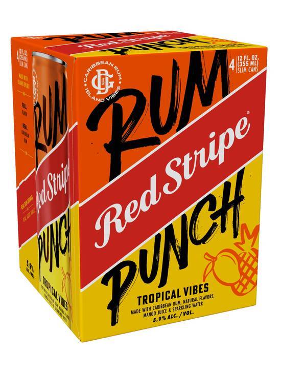 Red Stripe Rum Punch (4x 12oz cans)