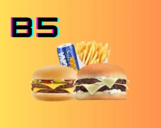 B5 (Double Cheese + Double Cheese Kiri)