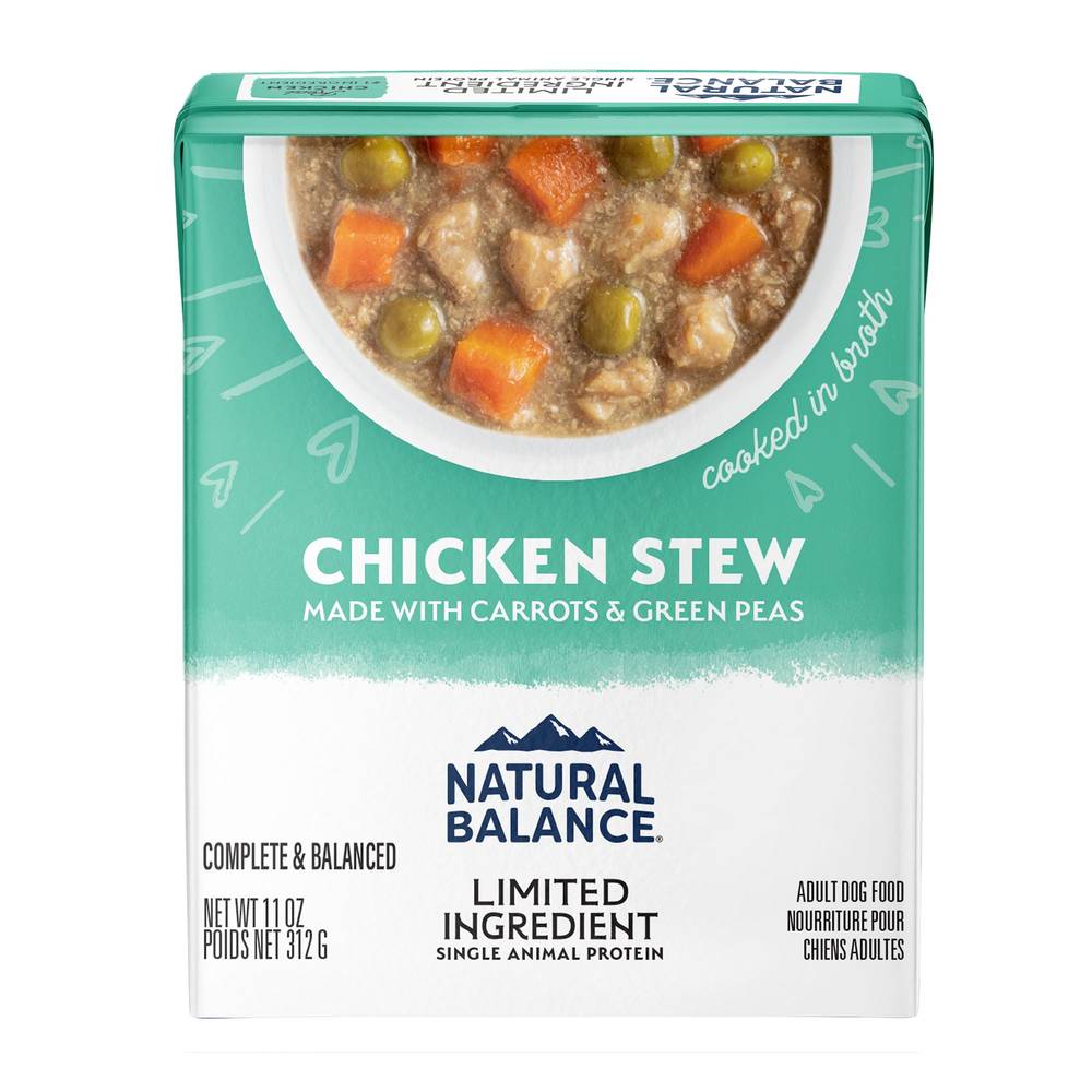 Natural Balance Limited Ingredient Grain Free Chicken Stew Adult Wet Dog Food