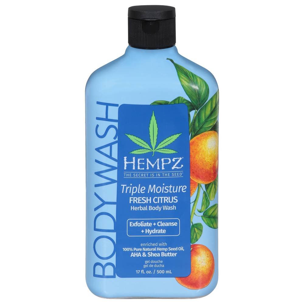 Hempz Herbal Triple Moisture Fresh Citrus Body Wash
