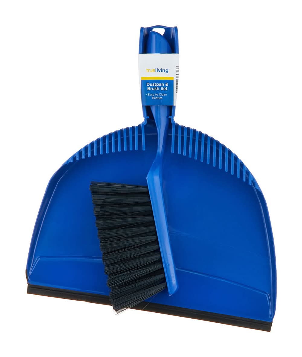 True Living Dustpan & Brush Set Large