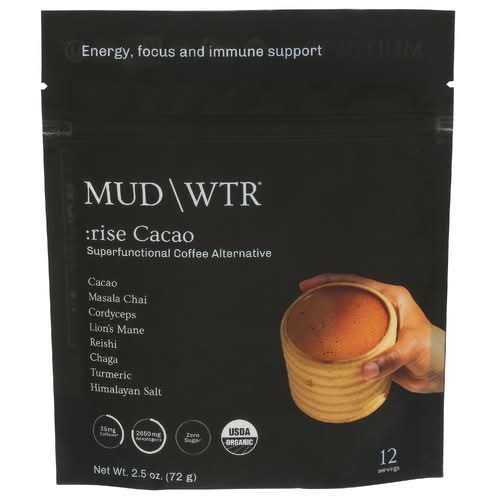 Mud Wtr Organic Cacao Superfuntional Coffee Alternative