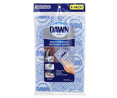 Dawn Reusable Wipes 6 ct