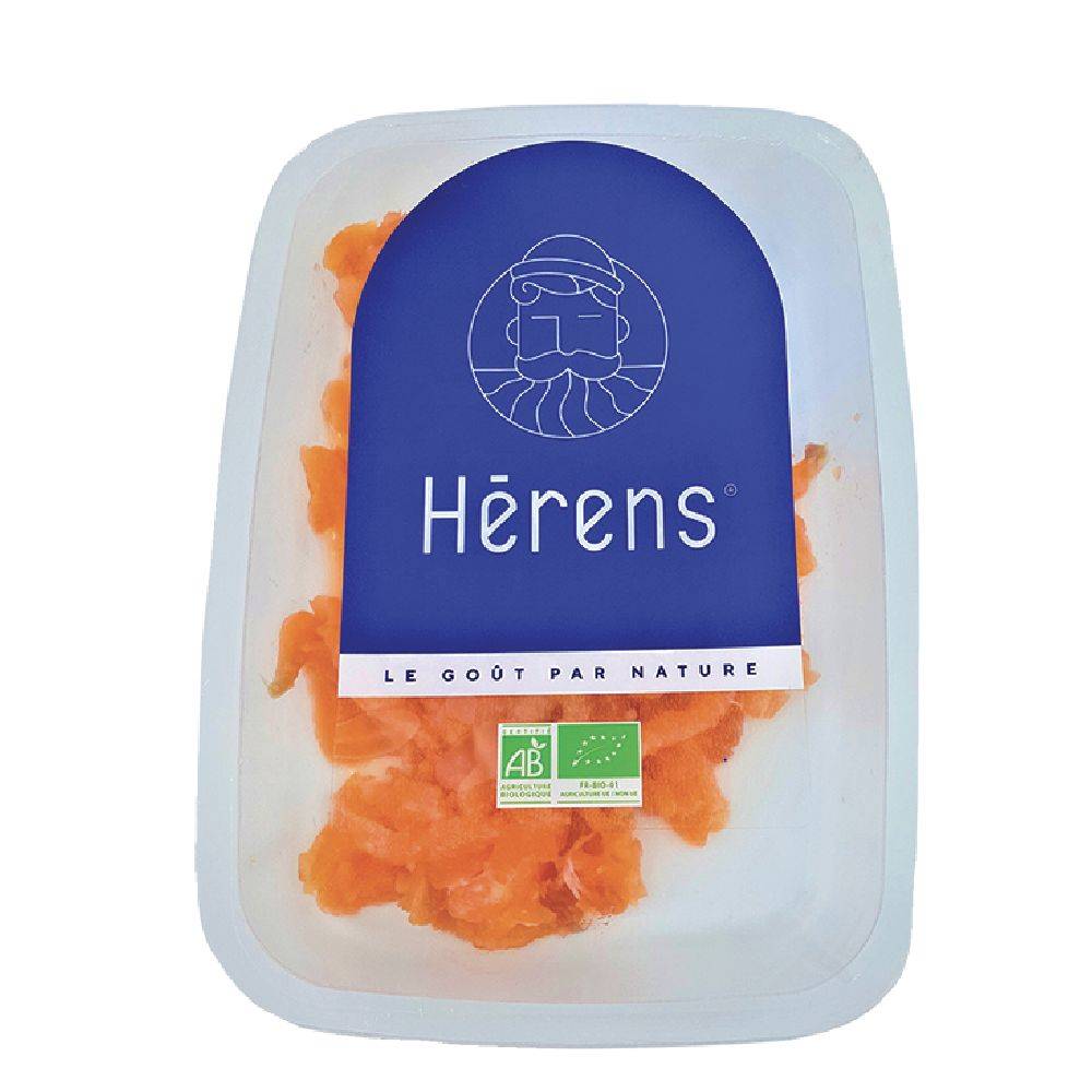 Herens - Lardons de saumon fumé bio (150g)