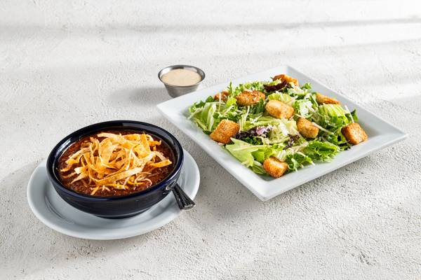 Chili & Caesar Salad