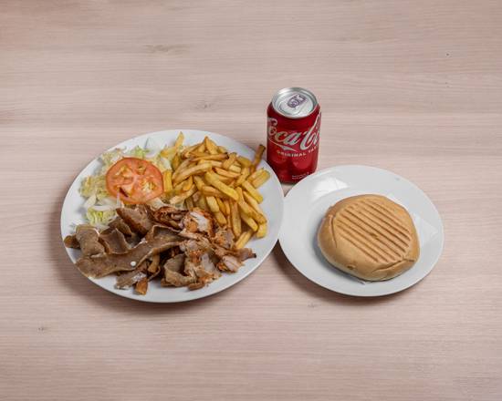 Menú Plato Kebab