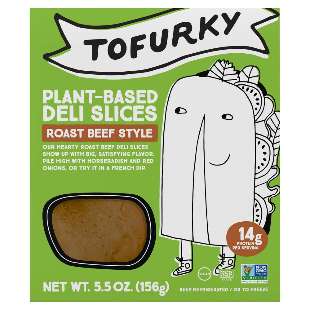 Tofurky Deli Slices Roast Beef Style