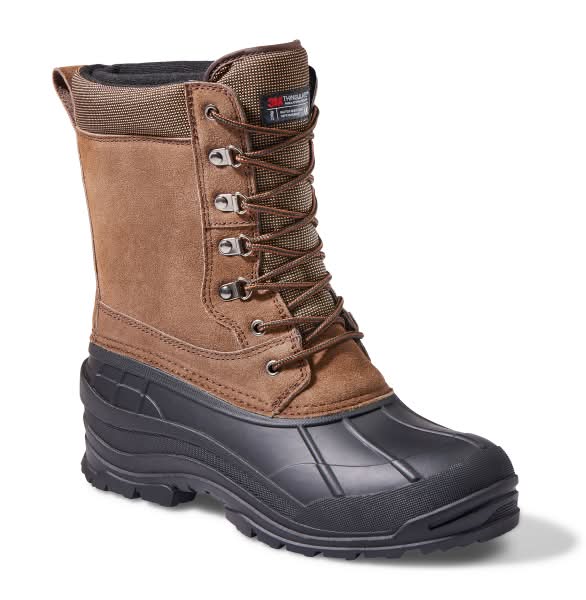 Falls Creek Men’s Boots with Thinsulate Falls Creek Mens Insulated Winter Boots sz 8 3M Thinsulate  main image 3