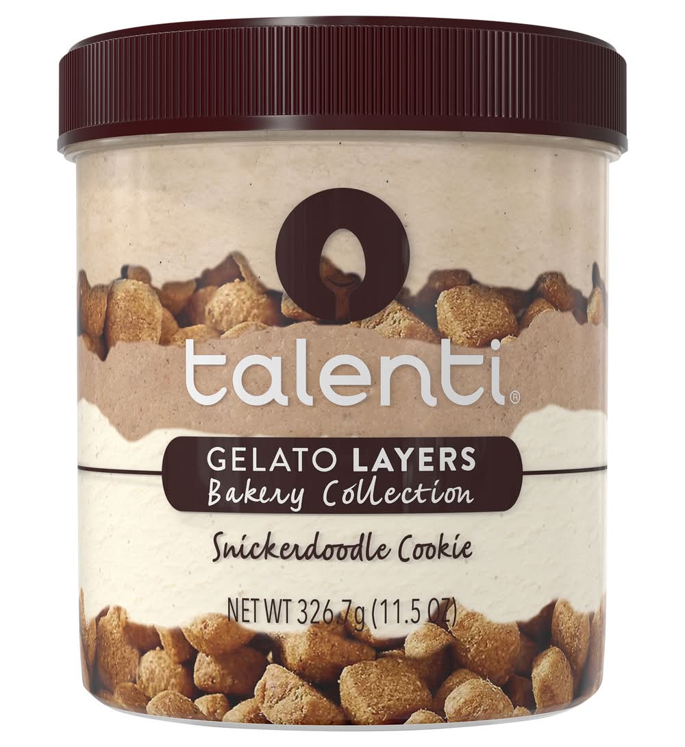 Talenti Bakery Collection Gelato Layers, Snickerdoodle Cookie (11.5 oz)