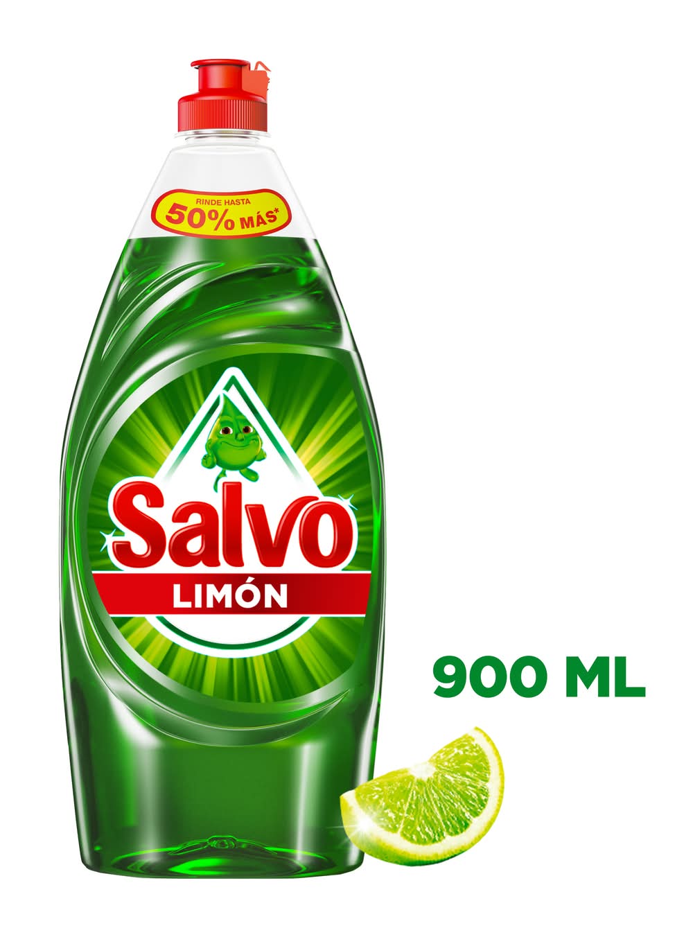 Salvo · Detergente líquido lavatrastes, limón (900 ml)